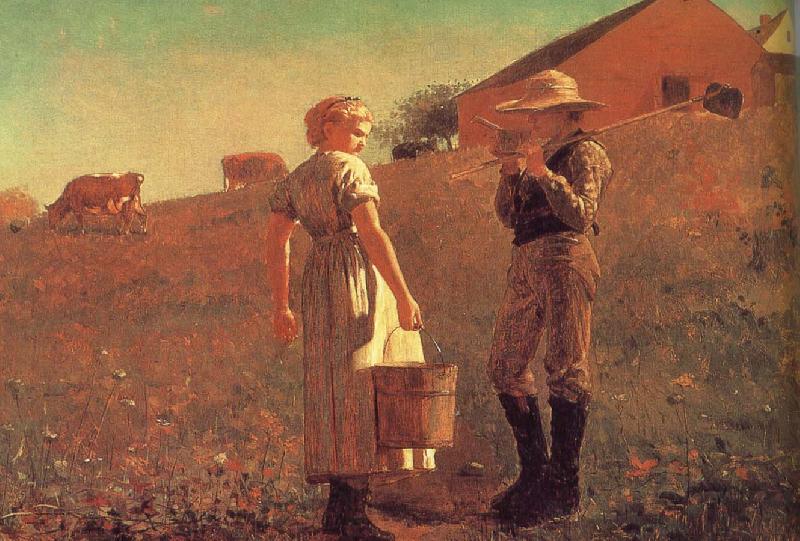 Winslow Homer Encounters Spain oil painting art